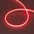 Лента герметичная MOONLIGHT-SIDE-A168-4x10mm 24V Red (7.2 W/m, IP65, 5m, wire x2) (Arlight, Вывод кабеля прямой)