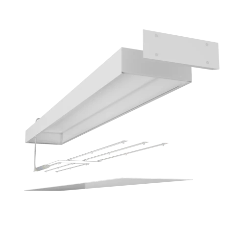 ЛПО Comfort 1200x180x60 45Вт 4000К 90Ra IP54 Опал