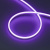 Лента герметичная HALO-SIDE-A168-6x13mm 24V Purple (10 W/m, IP67, 2835, 5m) (Arlight, Силикон)