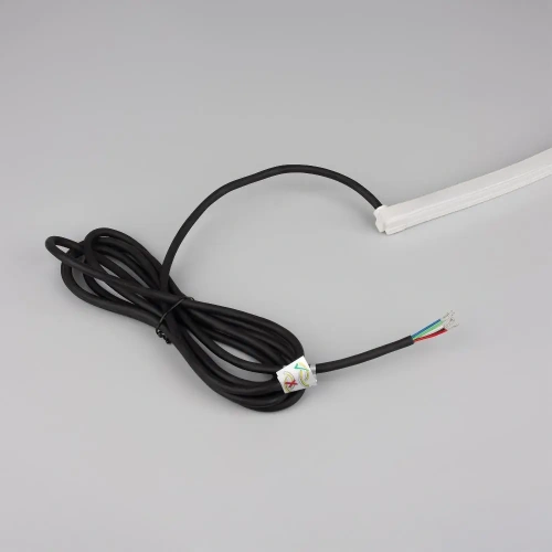 Лента герметичная NOVA-SIDE-PU-B84-12x20mm 24V RGB-Day (15 W/m, IP68, 1m, wire x1) (Arlight, Полиуретан)