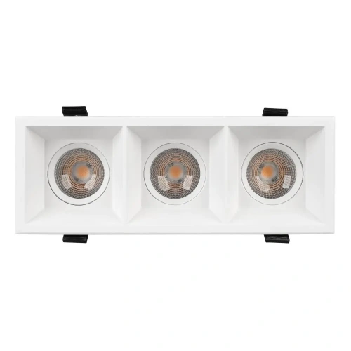 Светильник MS-FLOW-BUILT-S230x85-3x12W Day4000 (WH, 38 deg, 230V) (Arlight, IP20 Металл, 5 лет)