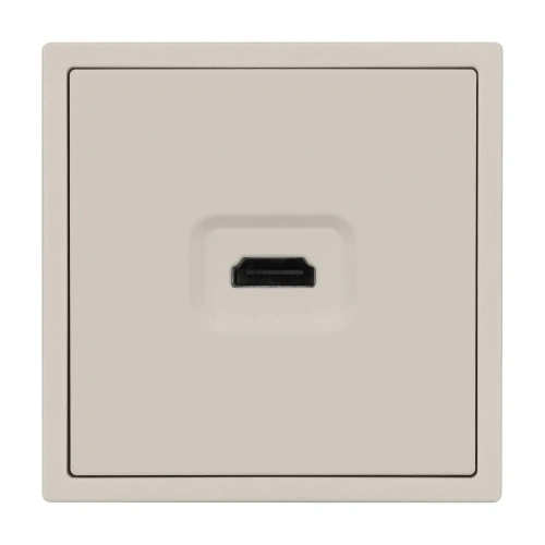 ARL NOBE Розетка HDMI софт-тач кашемир SCT-MHD1-SFPL-CA (Arlight, -)