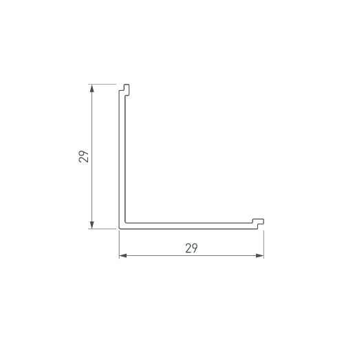 Экран ARH-KANT-H30-2000 Square Clear-PM (Arlight, Пластик)