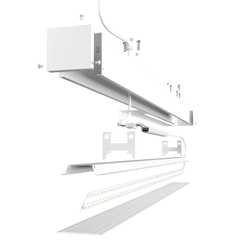 Trade Linear Standart 1962x65x60 120Вт 5000K Микропризма Черный