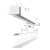 Trade Linear Standart 1962x65x60 120Вт 5000K Микропризма Черный