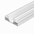 Профиль STRETCH-20-CEIL-D-CENTER-2000 WHITE (Arlight, Алюминий)