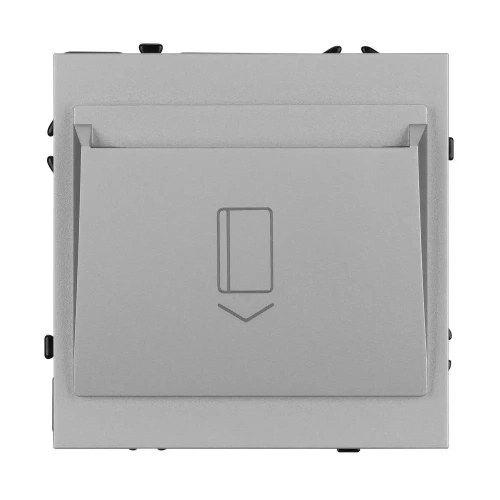 ARL NOBE Выключатель карточный магнитный софт-тач никель SWT-CRD-SFPL-IS (250V, 25A) (Arlight, -)