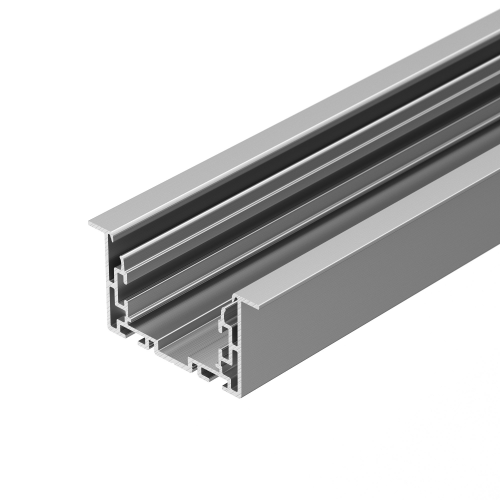 Профиль с экраном S2-LINIA69-F-2500 ANOD+OPAL (Arlight, Алюминий)