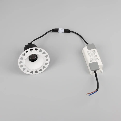 Светильник MS-ARADO-TRIMLESS-R55-7W Warm2700 (WH-WH, 24 deg, 230V) (Arlight, IP20 Металл, 5 лет)