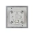 INTELLIGENT ARLIGHT Кнопочная панель DALI-201-23-2G-DIM-DT6-IN Silver (BUS, Frame) (IARL, IP20 Металл, 3 года)
