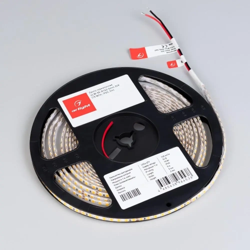 Лента герметичная ULW-SE-A160-5mm 24V Warm3000 (15 W/m, IP65, 5m) (Arlight, CRI>90)