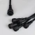 Коннектор питания ARD-CLASSIC-SYNC-RGB Black (230V, 5 ports) (Ardecoled, Закрытый)