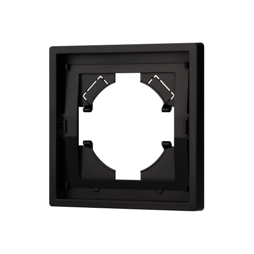 Рамка пластиковая FRM-TENDO-PL-1-BK (Arlight, Черный)