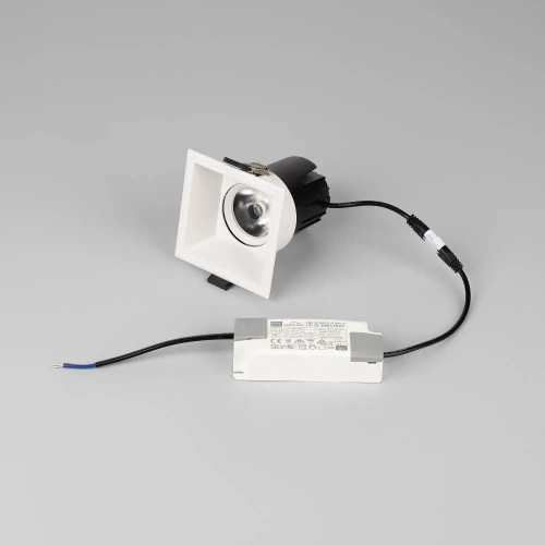 Светильник MS-FLOW-BUILT-S85x85-6W Warm3000 (WH, 38 deg, 230V) (Arlight, IP20 Металл, 5 лет)