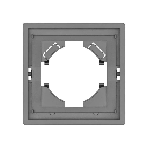 Рамка пластиковая FRM-TENDO-PL-1-GR (Arlight, Графитовый)