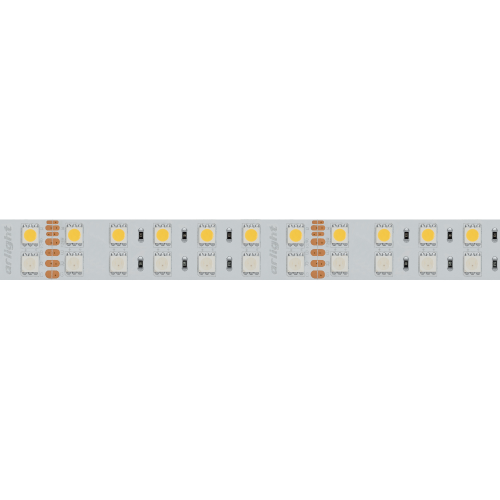 Лента RT 2-5000 24V RGB-Day 2x2 (5060, 720 LED, LUX) (Arlight, 32 Вт/м, IP20)