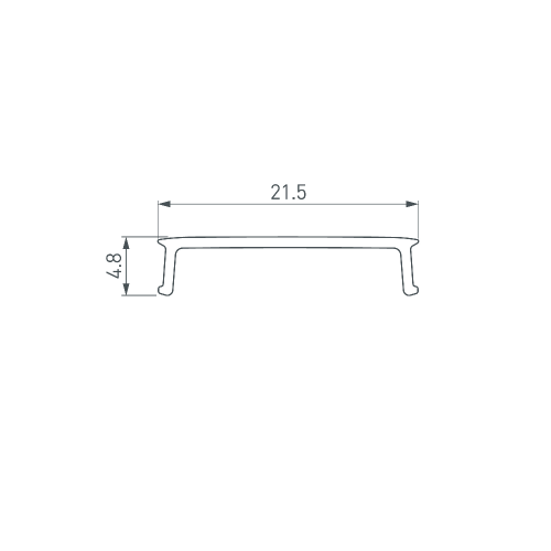 Экран FANTOM-W23-2000 OPAL (Arlight, Пластик)