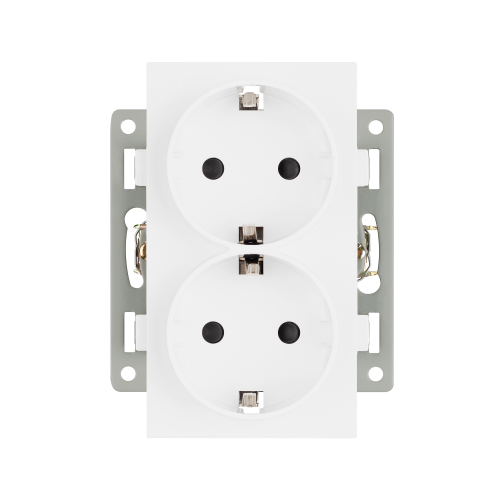 Механизм электрической розетки SCT-MEUD-PL-WH (250V, 16A) (Arlight, -)