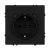 Механизм розетки с USB зарядкой SCT-NOBE-MUCC-SFPL-BK (230V, 16A) (Arlight, -)