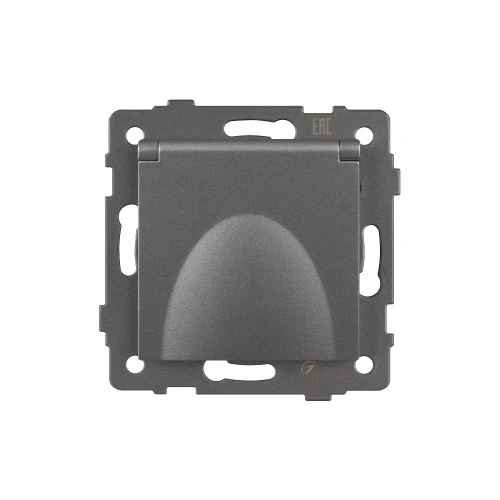 Механизм розетки влагозащищённый SCT-MCP-PL-GR-V (250V, 16A) (Arlight, -)