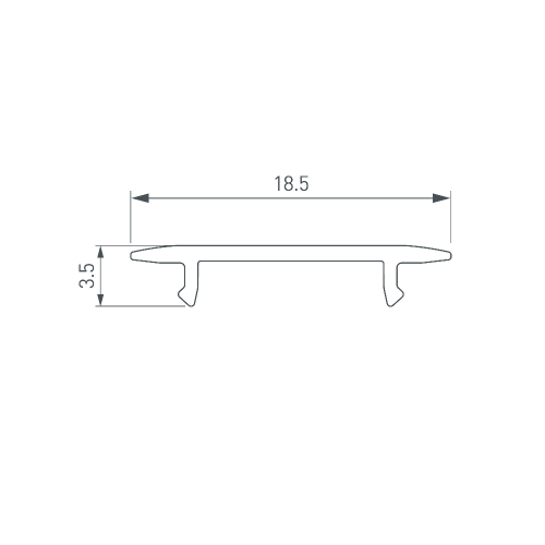 Экран SL-W14-F-2000 OPAL (Arlight, Пластик)