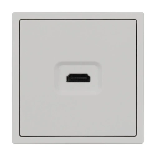 ARL NOBE Розетка HDMI софт-тач никель SCT-MHD1-SFPL-IS (Arlight, -)