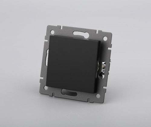 Механизм выключателя одноклавишный проходной SWT-MKP1-PL-BK-V (250V, 10A) (Arlight, -)
