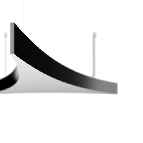 Trigon Arc In 500x500x500 h80 20Вт 4000К 90Ra Черный