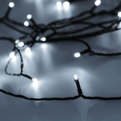 Светодиодная гирлянда Нить Смарт ARD-MOOD-CLASSIC-20000-BLACK-200LED White (230V, 4.7W, Tuya Wi-Fi) (Ardecoled, IP65)
