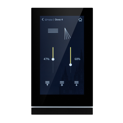 INTELLIGENT ARLIGHT Панель сенсорная KNX-113-51-MULTI-V5-IN (20-30V) (IARL, IP20 Пластик, 2 года)