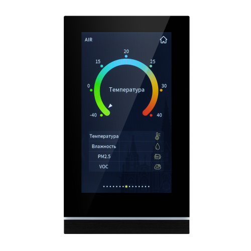 INTELLIGENT ARLIGHT Панель сенсорная KNX-113-51-MULTI-V5-IN (20-30V) (IARL, IP20 Пластик, 2 года)