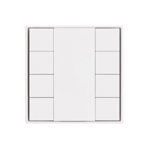 INTELLIGENT ARLIGHT Кнопочная панель KNX-301-22-8-SH-IN White (BUS, Frame) (IARL, IP20 Пластик, 3 года)