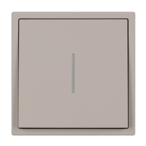 Механизм выключателя одноклавишный непроходной LED SWT-NOBE-MK01-SFPL-L-CA (230V, 10A) (Arlight, Кашемир)