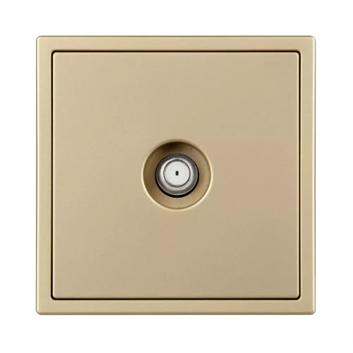 Механизм спутниковой розетки SCT-NOBE-MST1-SFPL-GD (SAT) (Arlight, Золотой песок)