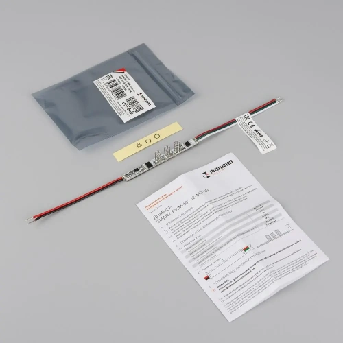 INTELLIGENT ARLIGHT Диммер SMART-PWM-102-12-MIX-IN (5-24V, 2x2A, 3-button, SENS) (IARL, Контроллер)