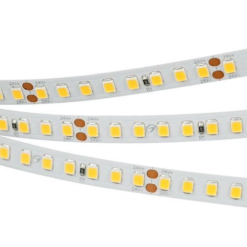 Лента UL-A160-8mm 24V Warm2700 (12 W/m, IP20, 2835, 5m) (Arlight, 7 лет)