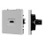 Механизм HDMI розетки SCT-NOBE-MHD1-SFPL-IS (Arlight, Никель)