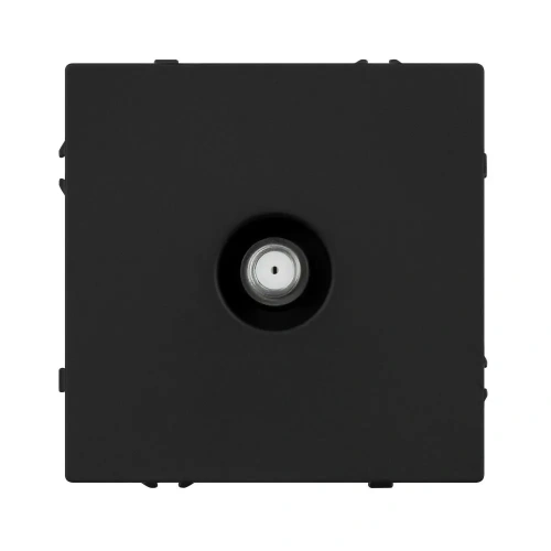 ARL NOBE Розетка спутник софт-тач черный оникс SCT-MST1-SFPL-BK (SAT) (Arlight, -)