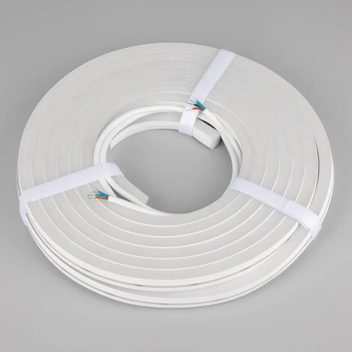 Лента герметичная MOONLIGHT-PRO-SIDE-X360-12x17mm 24V RGB (12 W/m, IP67, 10m, wire x2) (Arlight, Вывод боковой, 5 лет)