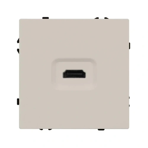 ARL NOBE Розетка HDMI софт-тач кашемир SCT-MHD1-SFPL-CA (Arlight, -)