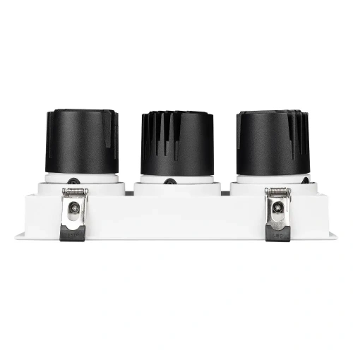 Светильник MS-FLOW-BUILT-S230x85-3x12W Day4000 (WH, 38 deg, 230V) (Arlight, IP20 Металл, 5 лет)