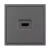 Механизм HDMI розетки SCT-NOBE-MHD1-SFPL-GR (Arlight, Серый базальт) Механизм HDMI розетки SCT-NOBE-MHD1-SFPL-GR (Arlight, Серый базальт)