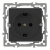 Механизм электрической розетки SCT-GP-MEU-PL-BK (250V, 16A) (Arlight, -)