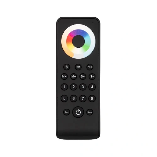 INTELLIGENT ARLIGHT Пульт SMART-801-52-8G-8SC-MULTI Black (3V, 2.4G) (IARL, IP20 Пластик, 5 лет)
