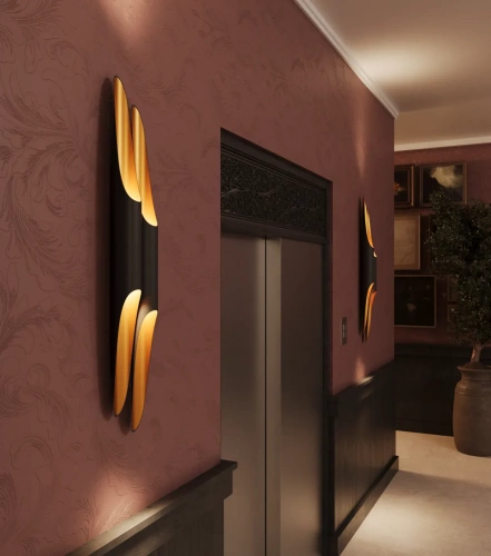 Настенный Penne Duo 1100x160 GU10 36Вт 3000К Black/Gold
