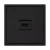 Механизм HDMI розетки SCT-NOBE-MHD1-SFPL-BK (Arlight, Черный оникс)