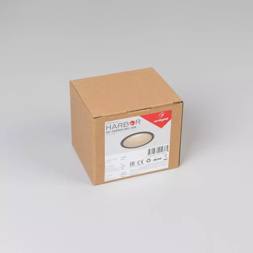 Светильник MS-HARBOR-R82-10W Day4000 (BK, 24 deg, 230V) (Arlight, IP20 Металл, 5 лет)