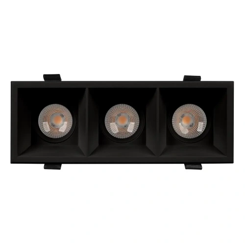 Светильник MS-FLOW-BUILT-S230x85-3x12W Day4000 (BK, 15 deg, 230V) (Arlight, IP20 Металл, 5 лет)
