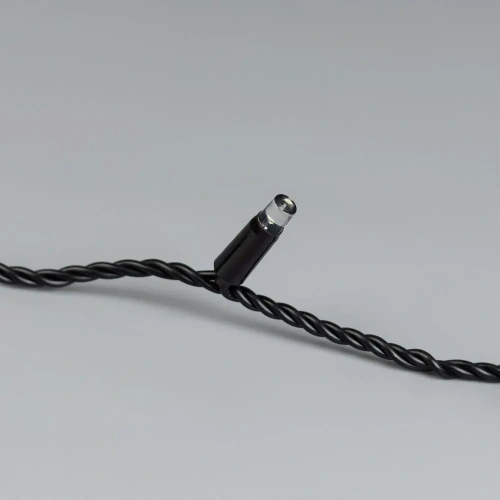 Светодиодная гирлянда ARD-STRING-CLASSIC-10000-BLACK-100LED-FLASH WHITE (230V, 7W) (Ardecoled, IP65, 1 год)