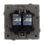 Механизм компьютерной розетки двойной SCT-TENDO-MPC2-SFPL-BK (RJ-45, CAT6) (Arlight, Матовый черный) Механизм компьютерной розетки двойной SCT-TENDO-MPC2-SFPL-BK (RJ-45, CAT6) (Arlight, Матовый черный)